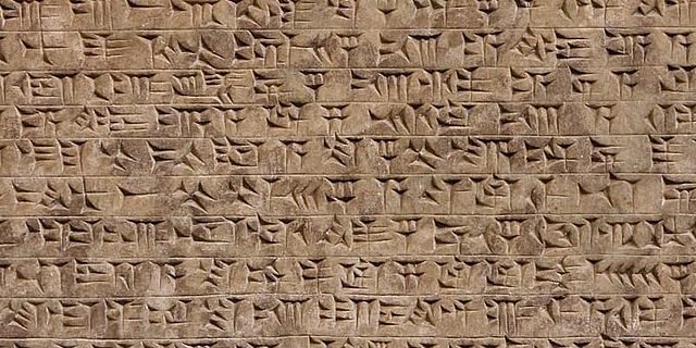 surge la escritura en mesopotamia
