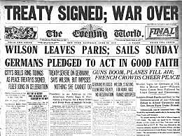 The Treaty of Versailles Is Signed