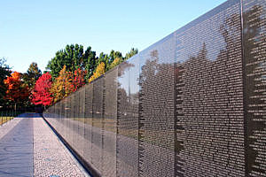 Vietnam War Memorial opens in Washington, D.C.