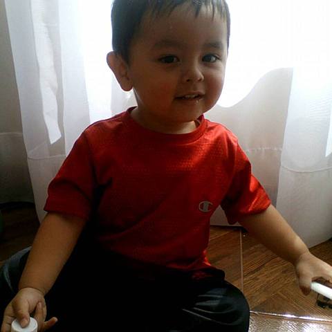 Nace mi primo Santiago, Unico hijo de mi tia Leidy