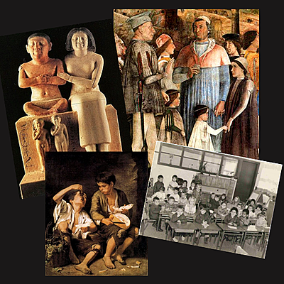 Timeline: CAMBIOS Y DESARROLLO DE LA CONCEPCIÓN DE INFANCIA Y ADOLESCENCIA