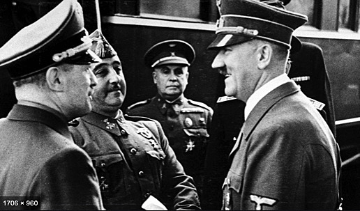 Encuentro de Hendaya entre Franco y Hitler