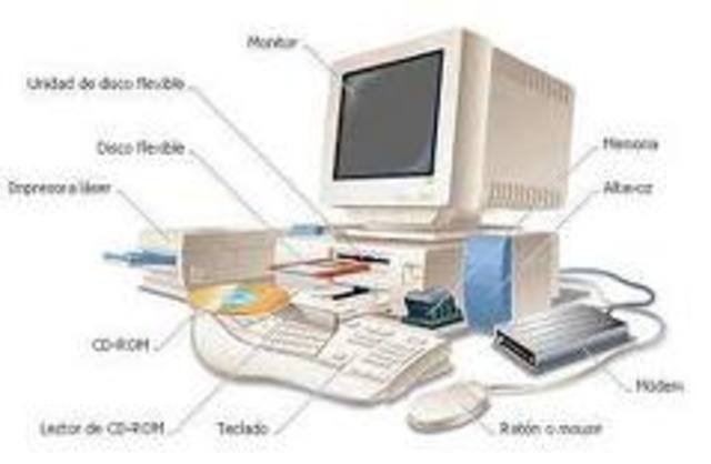 Primeras clases de computaciòn en la escuela