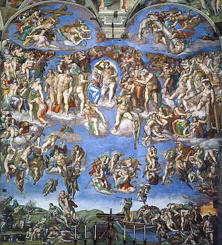 The Last Judgement by Michelangelo