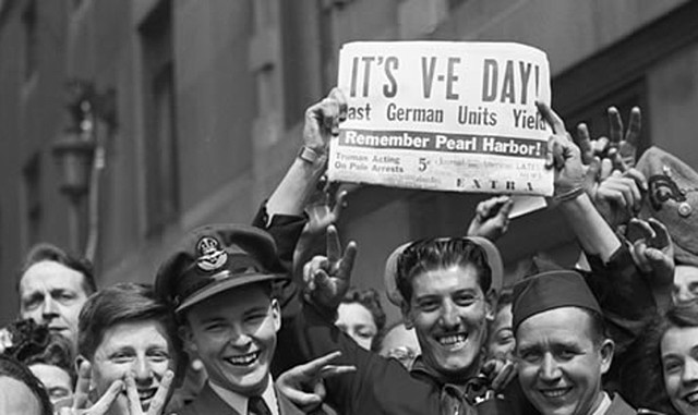 V-E day