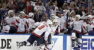 Ovechkin helps Capitals beat Golden Knights 3-2, even series