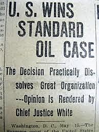 Supreme Court Break up Stand Oil