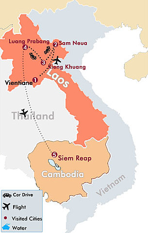 Expansion into Laos and Cambodia