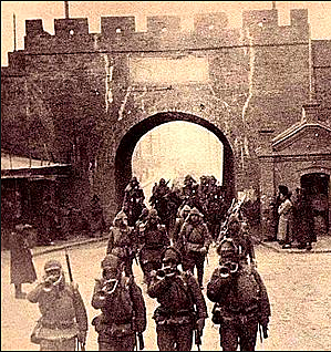 Japan occupied most of eastern China