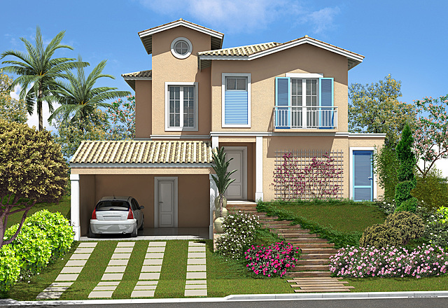 La casa y el carro de mis sueños.