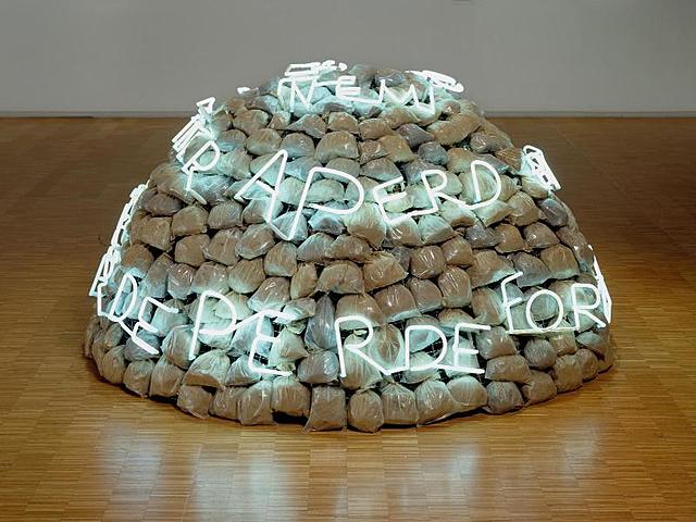 Arte Povera: Igloo de Giap, 1968, Mario Merz.