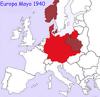 Invasión a Dnamarca y Noruega.