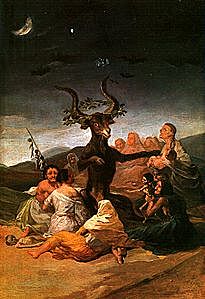 L'aquelarre - Francisco de Goya