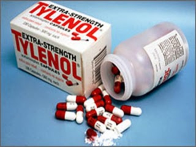 Se comunica evitar el consumo de Tylenol en cápsulas