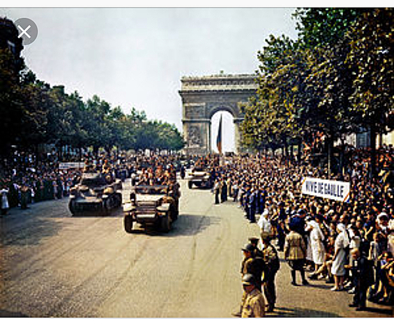 Los aliados liberan Paris