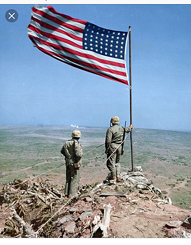 E.E.U.U ocupa la isla de Iwo Jima