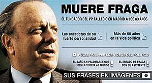 Cambio de gobierno: entra Manuel Fraga