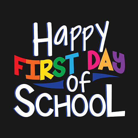 My first school day!