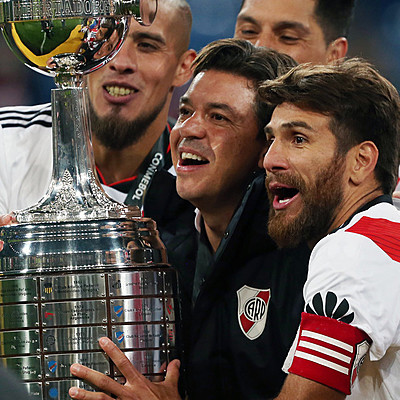 Timeline: Titulos de Marcelo Gallardo como Director Tecnico