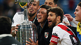 Timeline: Titulos de Marcelo Gallardo como Director Tecnico