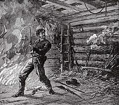 John wilkes booth is cornered