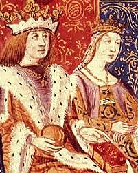 he presented his plan to the Spanish monarchs