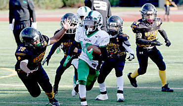 first time playing little  league football