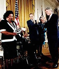 Chavez is awarded the Presidential Medal of Freedom.