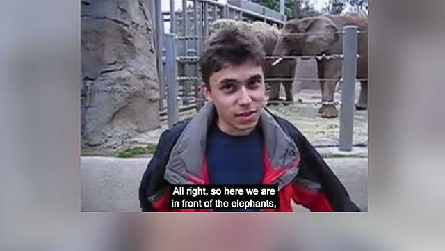 youtube posted its first video