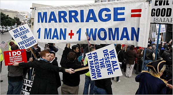 california allows same sex marriages