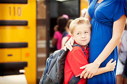 First Time Going To School.