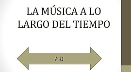 Timeline:  La música y su rol en la formación del ser humano"