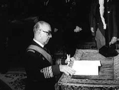 Carrero Blanco, Presidente del Gobierno.