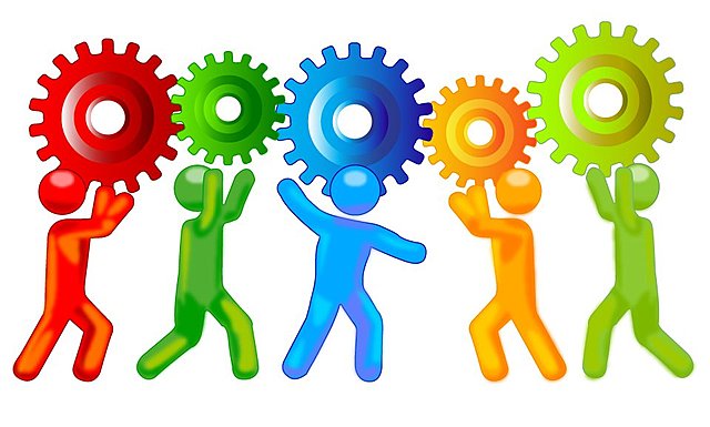 Repartición de actividades y trabajos.