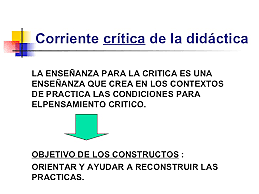CORRIENTE CRÍTICA