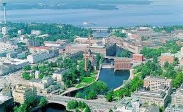 Gustav grundade staden Tammerfors