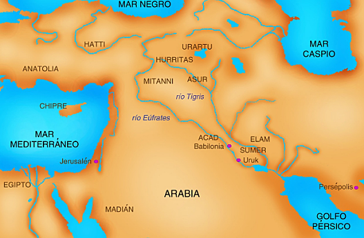 Egipto, Mesopotamia y año 2000 A.C
