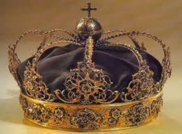 Hon fick ta över dottningkronan