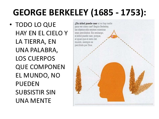 GEORGE BERKELEY (IDEALISMO)
