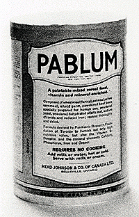 Invention of Pablum (+2, social)