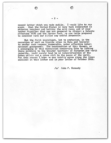 Dear Mr. Khrushchev...