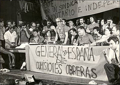 Ilegalización de Comisiones Obreras.