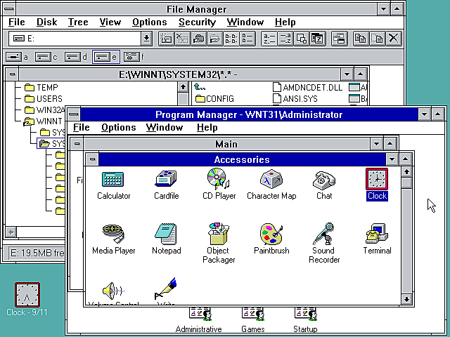 Windows NT 3.1