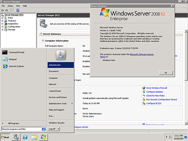 Windows Server 2008 R2