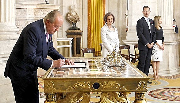 Abdicación del Rey Juan Carlos I