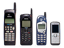 Nokia phones (first messaging)