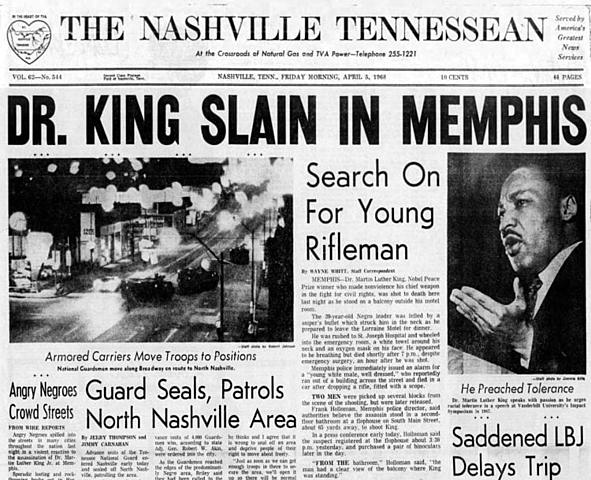 Martin Luther King Jr.'s assassination