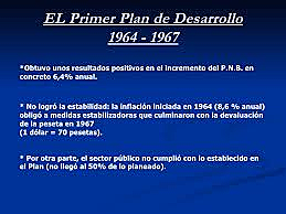 Primer Plan de Desarrollo