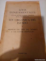Ley Orgánica del Estado