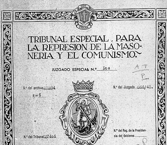 Ley de represión de la masonería y el comunismo